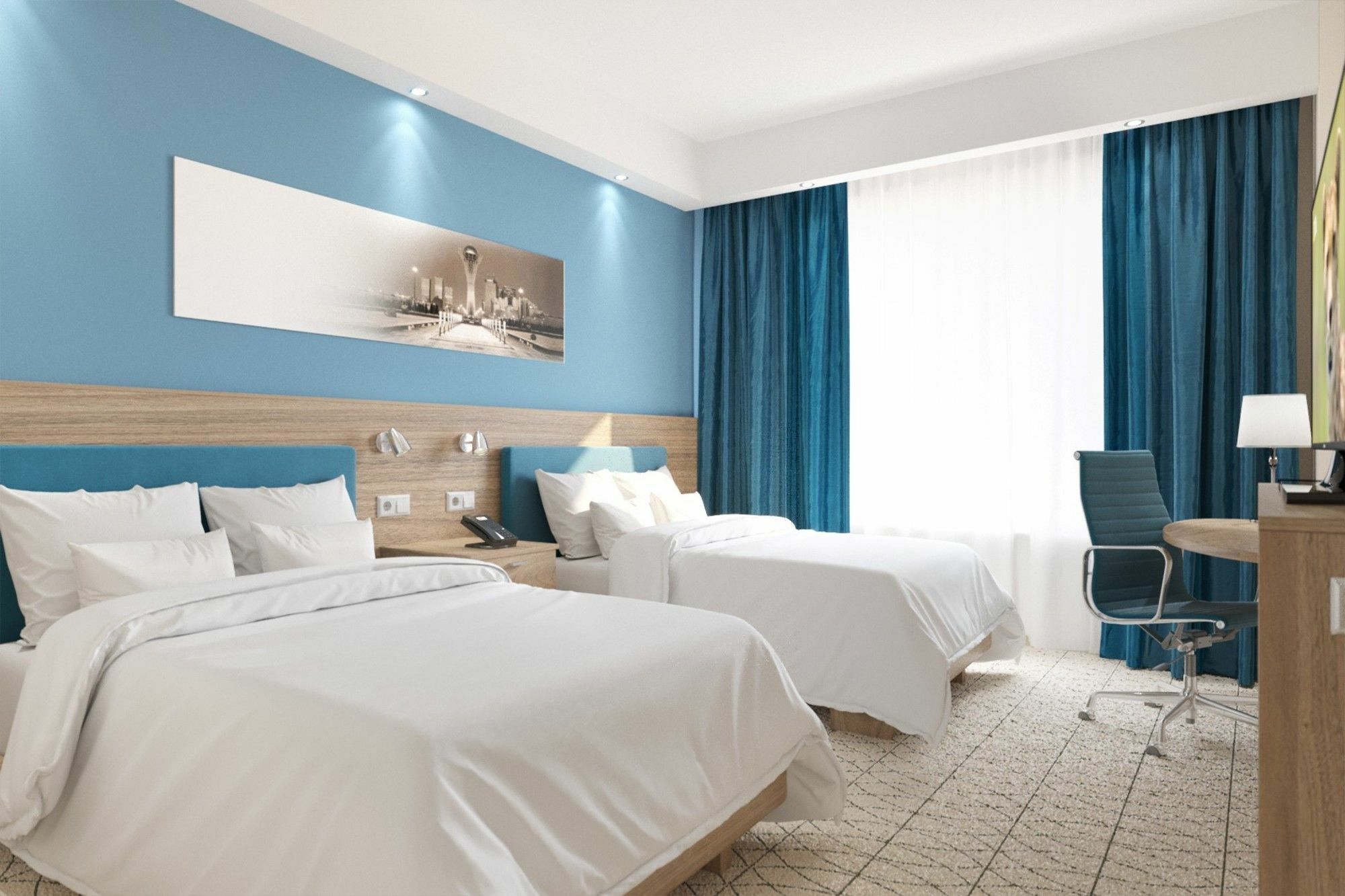 מלון Hampton By Hilton Astana Triumphal Arch מראה חיצוני תמונה